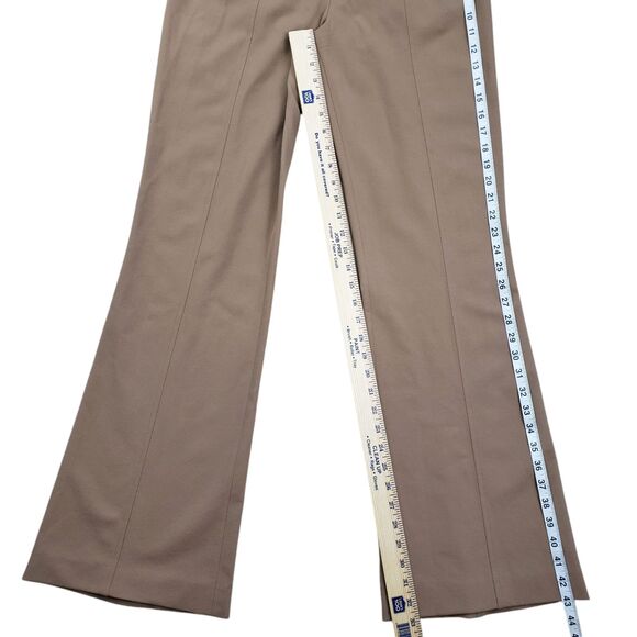 Vintage Escada Wool Bootcut Dress Pants Womens 38 US 8 Beige Trousers Career - Picture 6 of 13